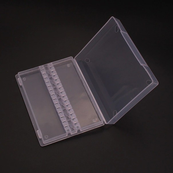 Box per frese 10 x 7,5 x 1,3 cm viola chiaro