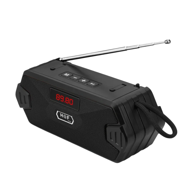 Boxă Bluetooth portabilă de 35 W cu radio FM, intrare USB TF AUX, funcție TWS, microfon cu diafragmă pentru bas, compatibilă cu PC și telefon negru