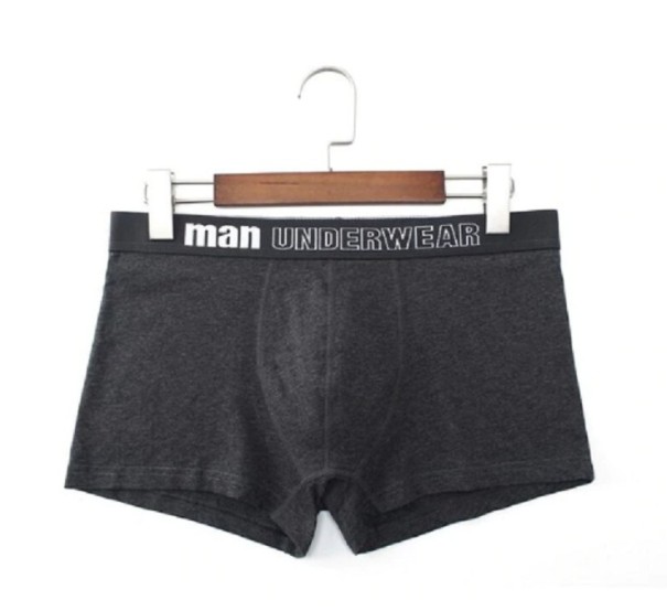 Boxer da uomo Chris grigio scuro M