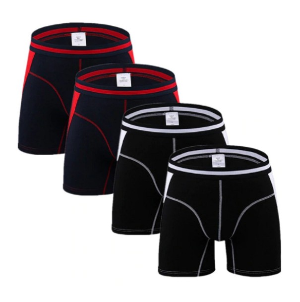 Boxer lunghi da uomo Jon - 4 pezzi L 2
