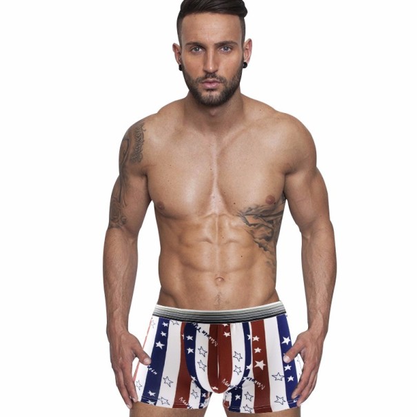 Boxers para homens com estrelas A2707 M