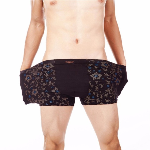 Boxers pour hommes A3 noir L