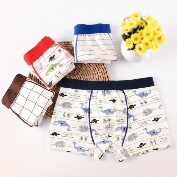 Boxershorts för pojkar med dinosaurier