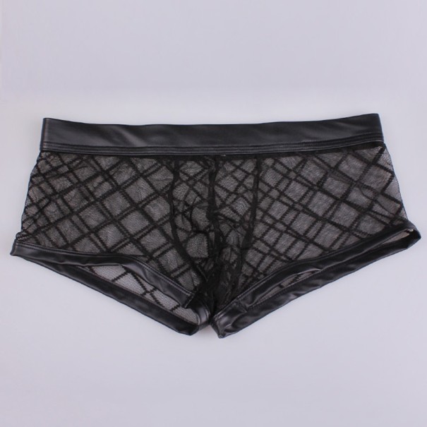 Boxershorts i transparent mesh för män