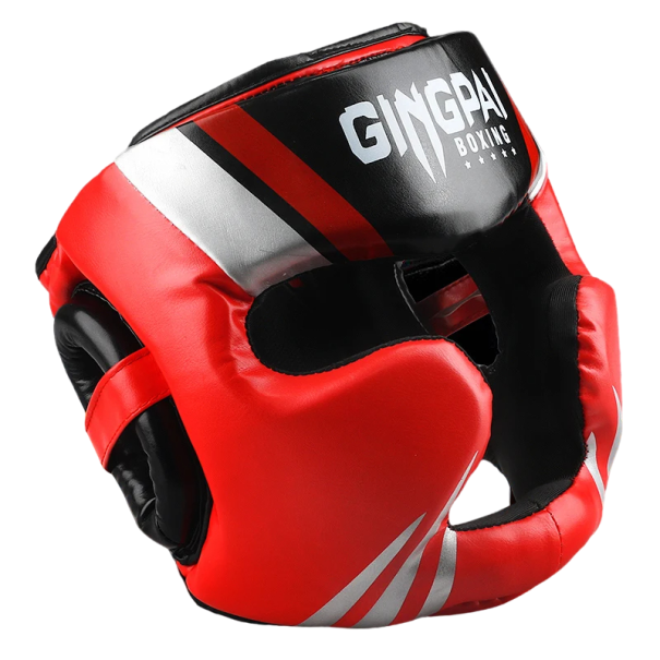 Boxerská prilba Ochranná prilba na box Ochranna hlavy pre mužov aj ženy V320 červená M