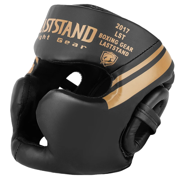 Boxhelm, schützender Boxhelm, Kopfschutz für Damen und Herren V321 golden S