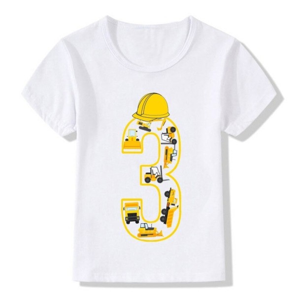 Boys' Birthday T-Shirt B1596 7 E