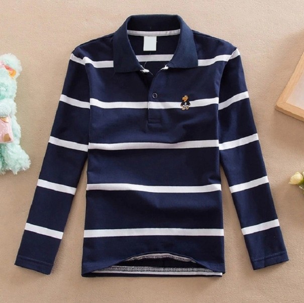 Boys' Polo Shirt B1524 dark blue 11