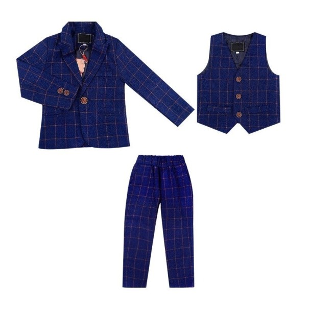 Boys' Suit B1362 dark blue 3