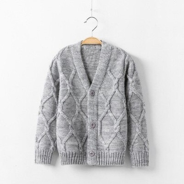 Boys' Sweater L979 grey 4
