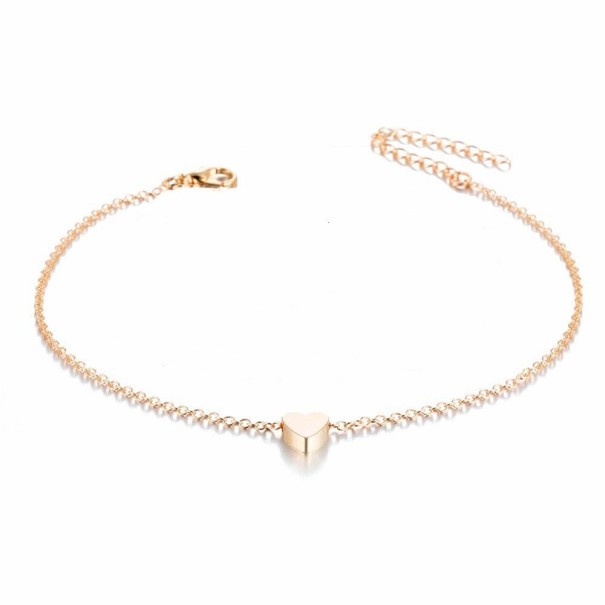 Bracciale a catena con cuore da donna H624 oro
