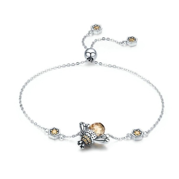 Bracciale a catena da donna con ape 1