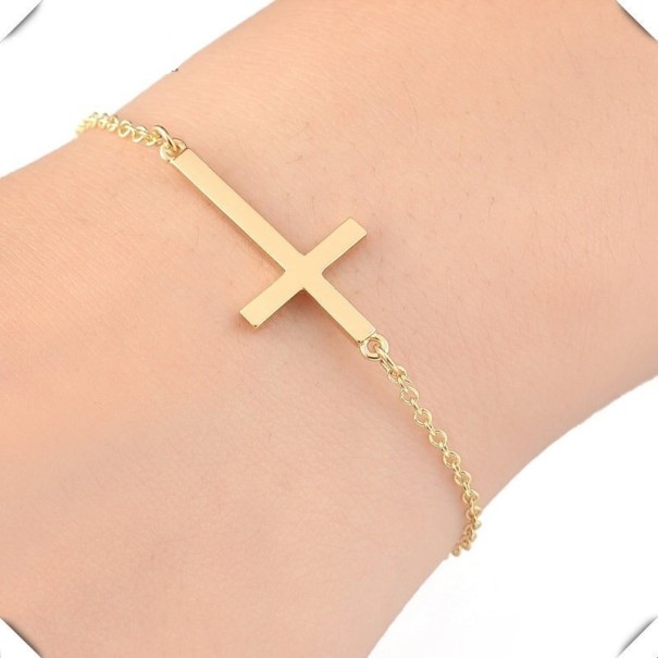 Bracciale a catena da donna H454 oro 5