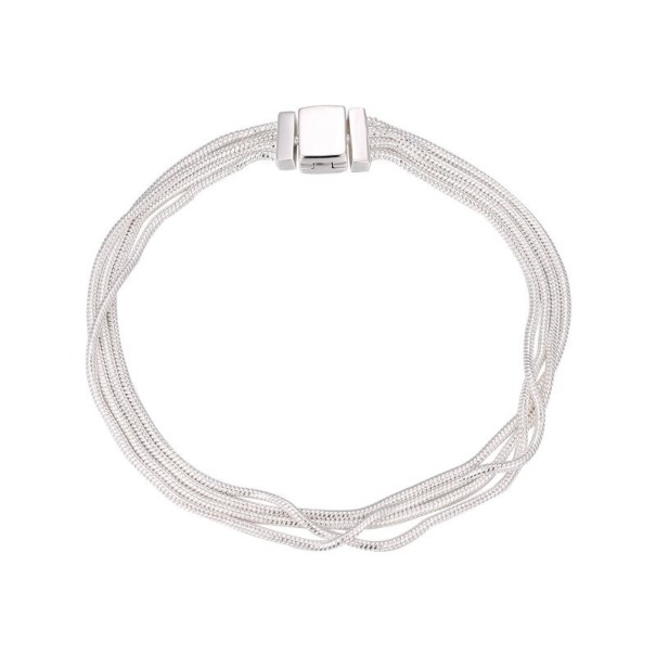 Bracciale a fascia da donna 17 cm 4