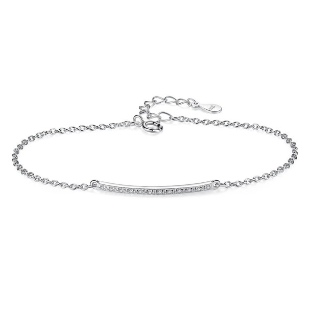 Bracciale da donna con catena e barretta 1