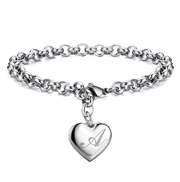 Bracciale da donna con ciondolo a forma di cuore H60 A