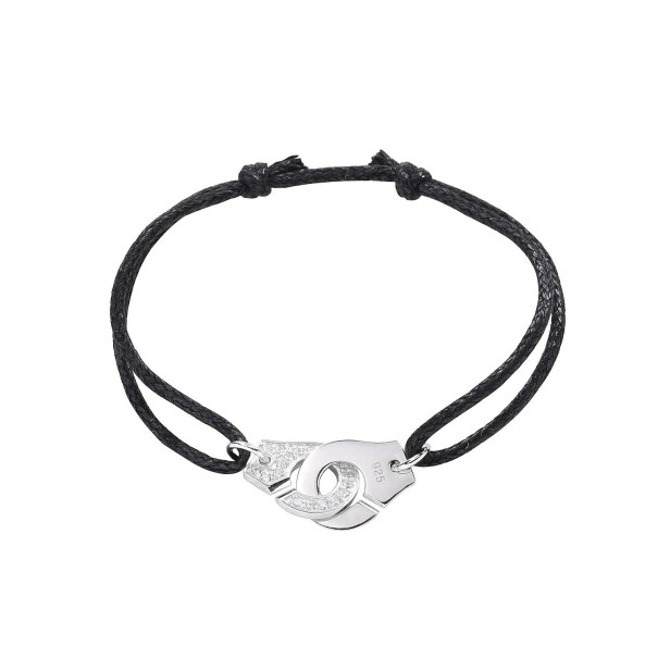 Bracciale da donna in corda con ganci 6