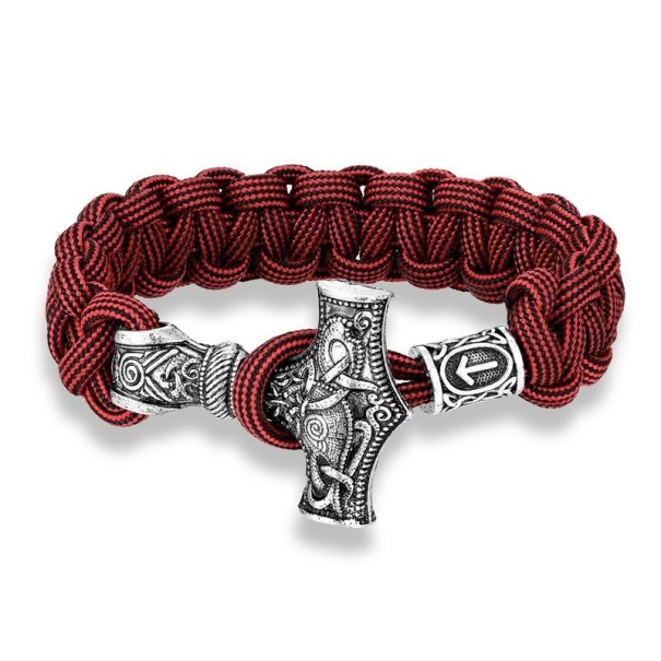 Bracciale da uomo in paracord martello H440 1