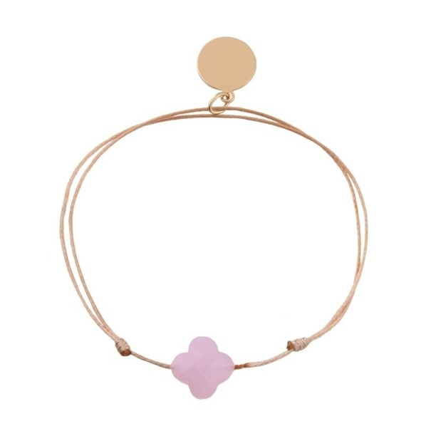 Bracciale in corda con pietra 2