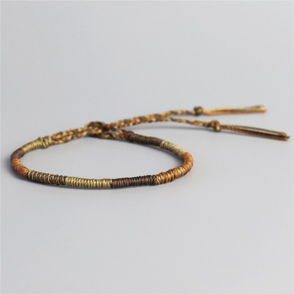 Bracciale in corda regolabile 2