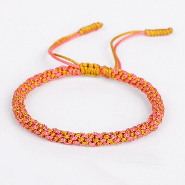 Bracciale in corda regolabile H422 9