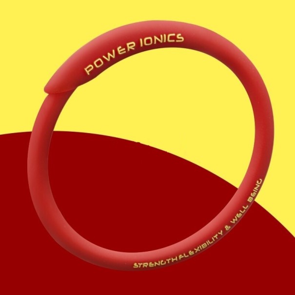 Bracciale in silicone H690 rosso XXL