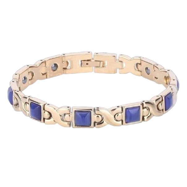 Bracciale magnetico per un sonno migliore Z293 blu