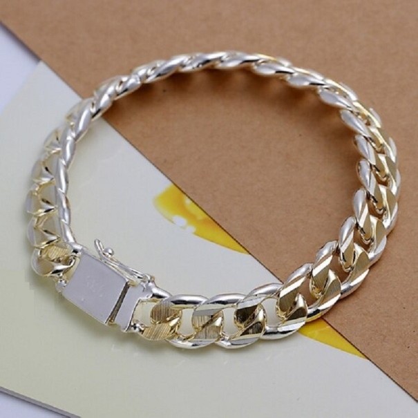 Bracciale massiccio da donna H63 oro