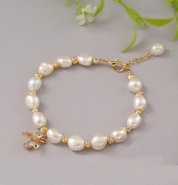 Bracciale perle da donna H122 3