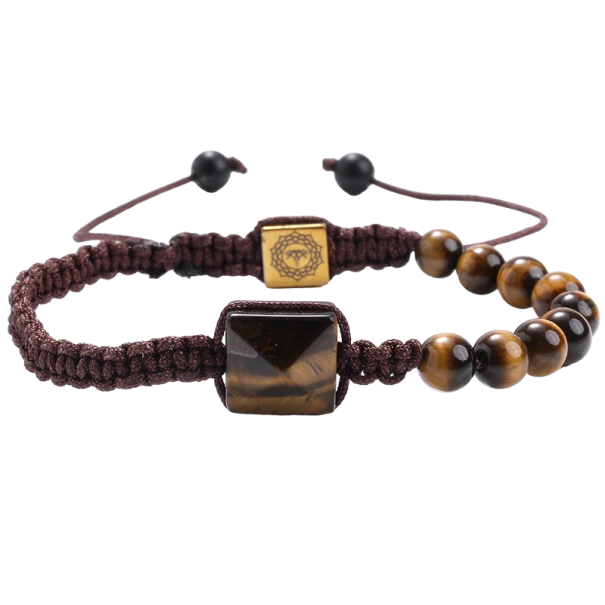 Bracciale regolabile con perle 1