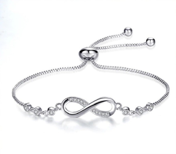 Bracciale regolabile infinito da donna 1