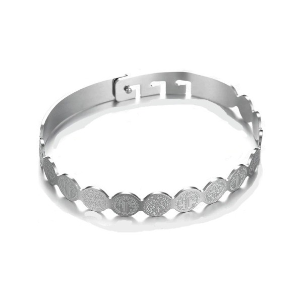 Bracciale rigido argento