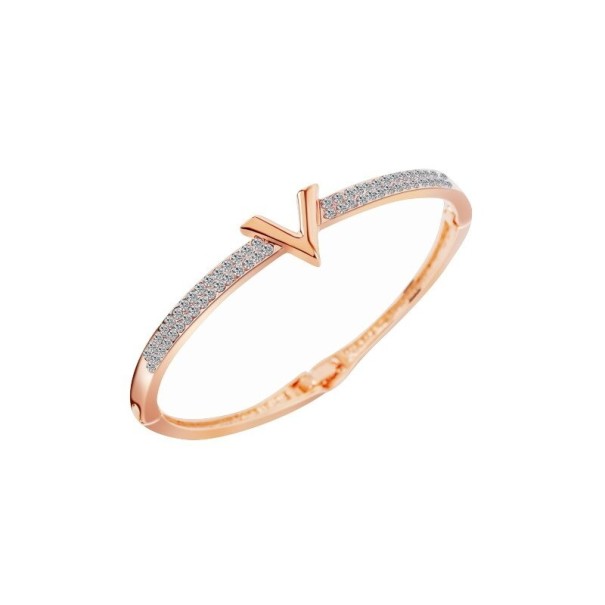 Bracciale rigido da donna H275 rosa antico