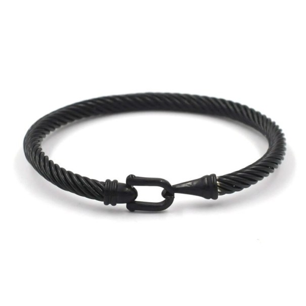 Bracciale rigido da donna H599 5 mm 2