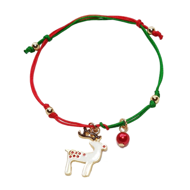 Bracelet avec pendentif de Noël 2