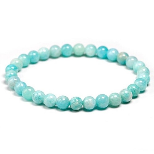 Bracelet en amazonite 22 cm 6 mm