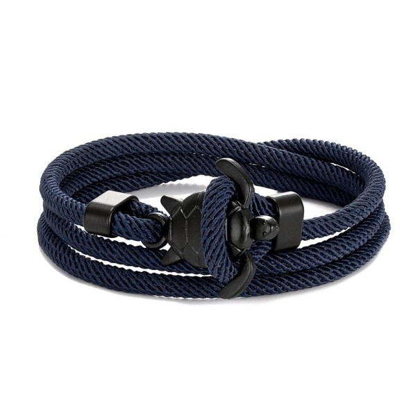 Bracelet en cordon avec une tortue 11