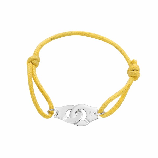 Bracelet en cordon pour femme avec des attaches 3