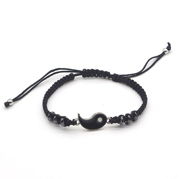 Bracelet en cordon Yin Yang 4