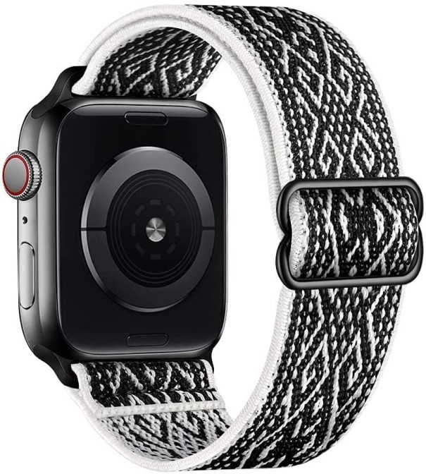 Bracelet en nylon pour Apple Watch 42 mm / 44 mm / 45 mm coloré T866 11