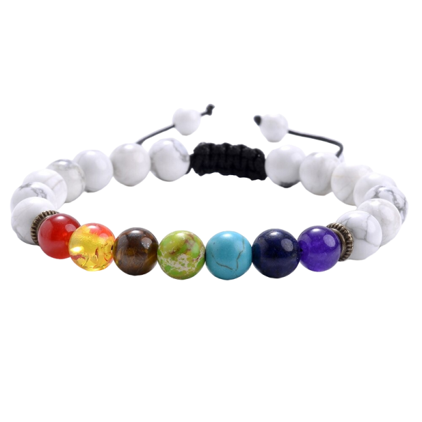 Bracelet en pierres de chakra Z271 1