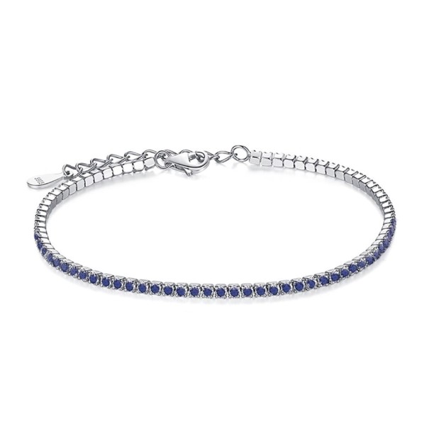 Bracelet en pierres pour femmes H86 bleu