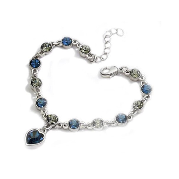 Bracelet Femme avec Cœur H400 bleu