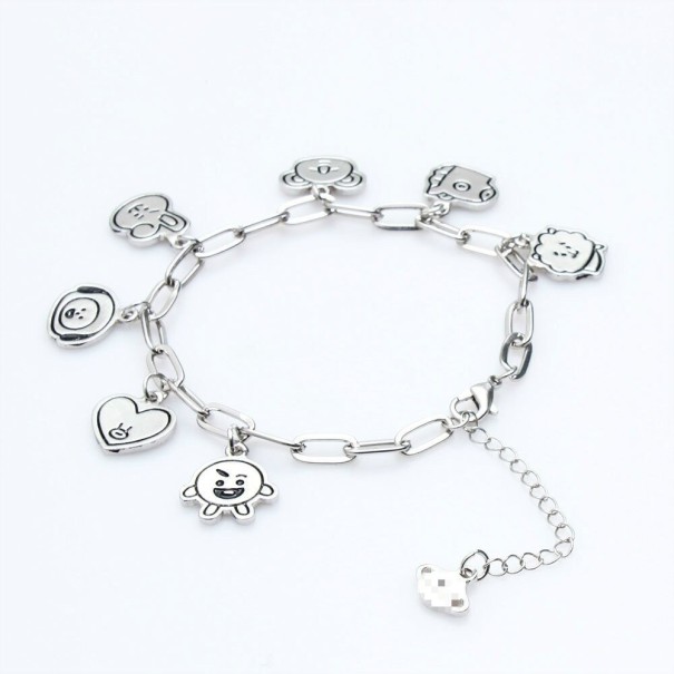 Bracelet Femme avec Pendentifs H300 1