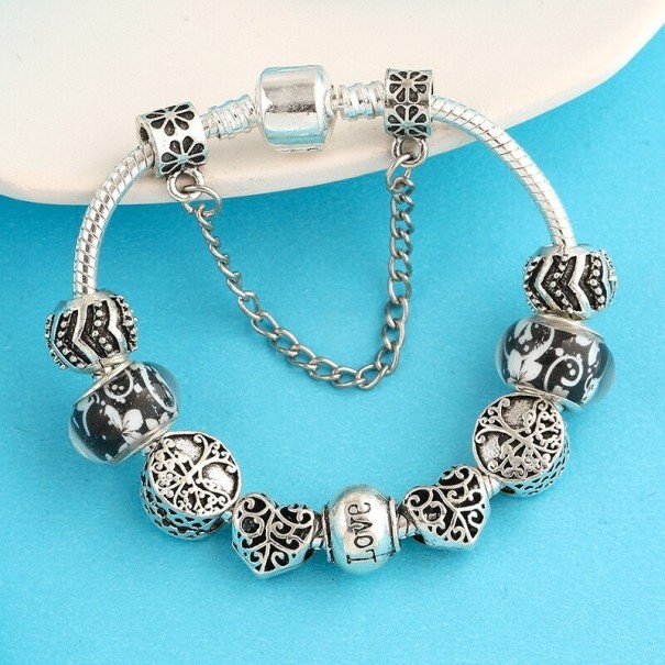 Bracelet Femme avec Pendentifs H612 17 cm 7