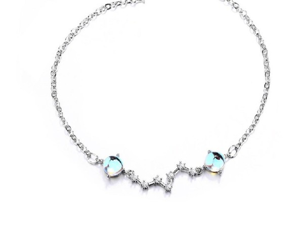 Bracelet Femme avec Pierre de Lune H107 1