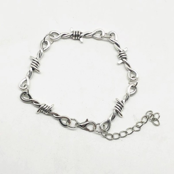 Bracelet fil de fer barbelé 1