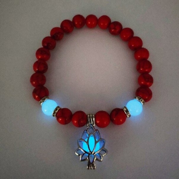 Bracelet lumineux pour femmes avec lotus 5