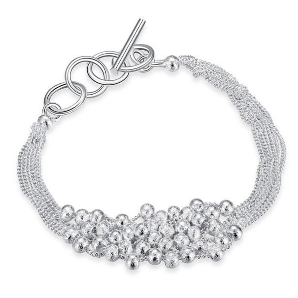 Bracelet multiple pour femmes avec perles 1