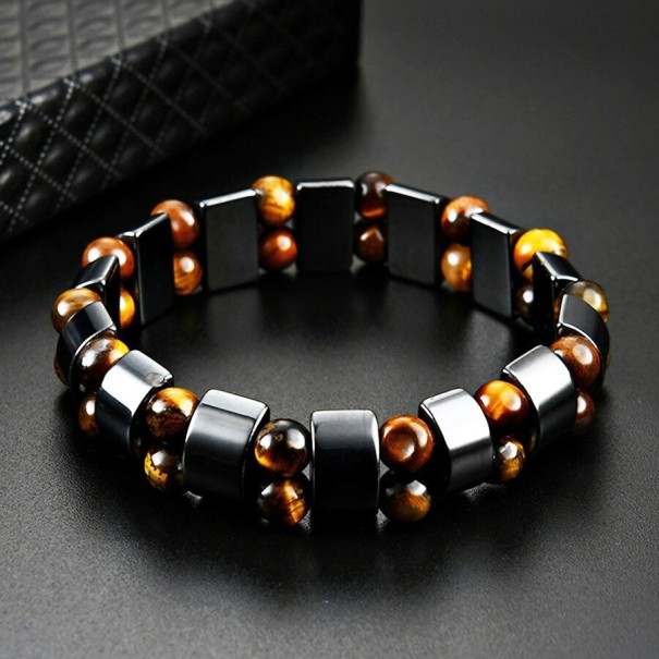 Bracelet pour homme en hématite 3